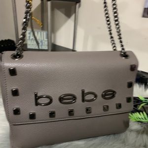 BEBE JULIAN STUDDED CROSSBODY